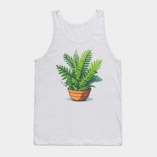 Potted Fern Tank Top